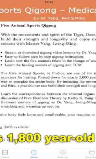 Five Animals Qigong (YMAA) 2