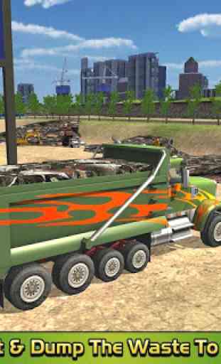 Garbage Truck Dump Driver: Pickup & Recycling 4