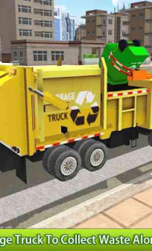 Garbage Truck Game 2