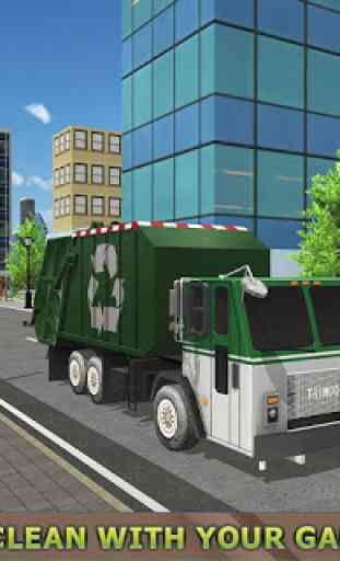 Garbage Truck Simulator PRO 2017 1