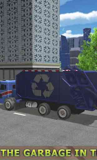 Garbage Truck Simulator PRO 2017 2