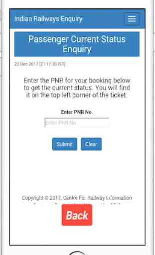 Live Train Status, PNR Status of Indian Rail 2