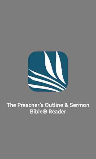 LMW - The Preacher’s Outline & Sermon Bible® 1