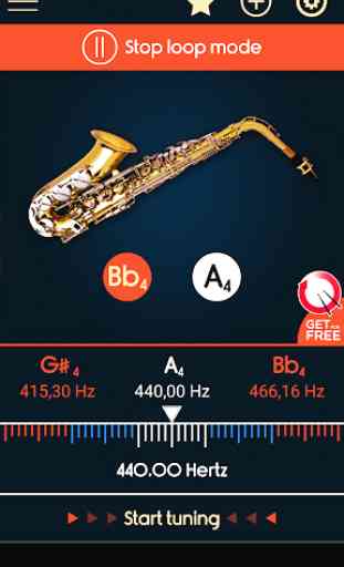 Master Saxophone Tuner 4
