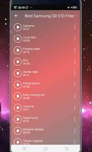 Migliori suonerie gratis per Samsung S9 S10 4