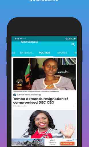 Newsboard: Zambian Latest News 4