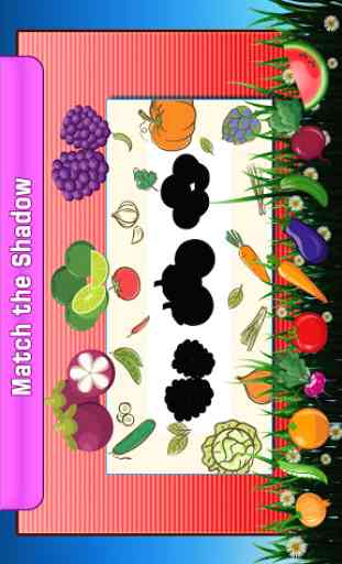 Nome di frutta e verdura - kids language game 2