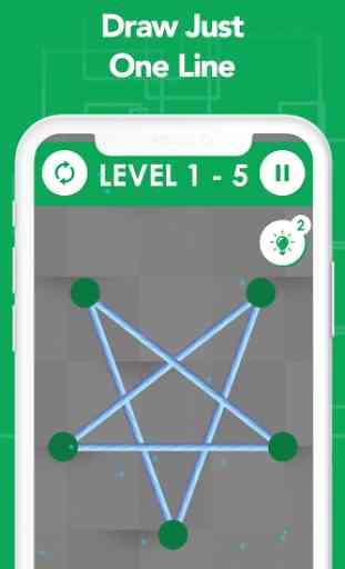 One Touch Line Draw - String Line Puzzle 3