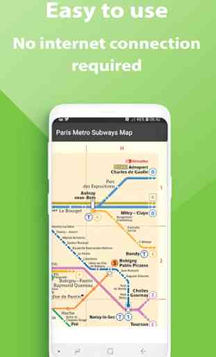 Paris Metro Subways Map 3