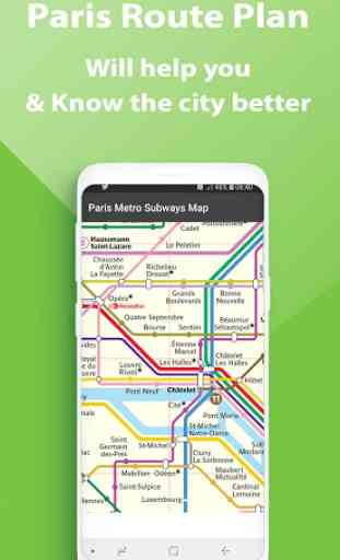 Paris Metro Subways Map 4
