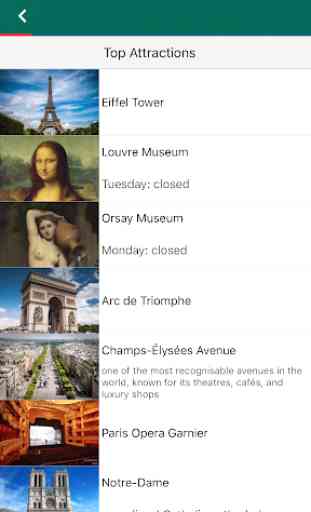 Paris Travel Guide, Attraction, Metro, Map, App 1