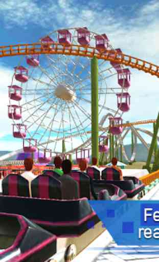 Real Roller Coaster Park Ride Rush Simulator 3