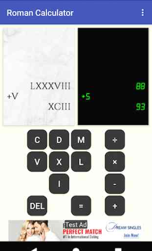 Roman Numeral Calculator: Roman/Decimal Arithmetic 2