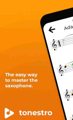 Sassofono: Praticare, suonare - tonestro 1