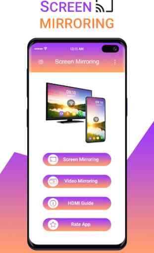 Screen Mirroring with TV: Mobile Screen to TV 2