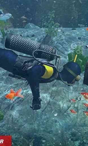 Scuba Diving Simulator: subacquea Shark Hunting 2