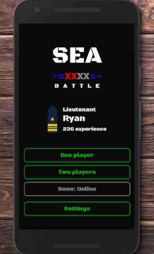 Sea Battle or Battleship - classic board game 1