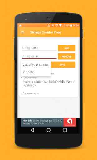 Strings Creator FREE for Android 3