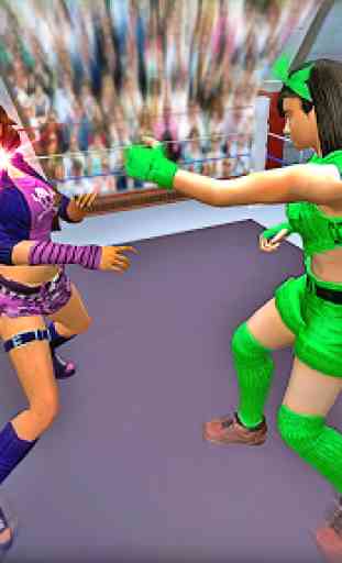 Superstar Girl Wrestling Ring Fight Mania 2019 3