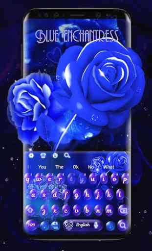 Tastiera blu Enchantress 1