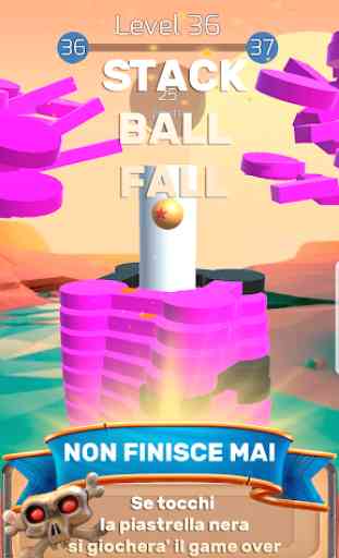 The Stack Tower : Ball Fall gioco 3d stick blocchi 1