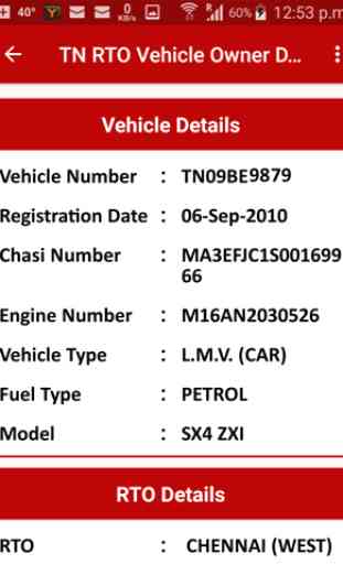 TN RTO Vehicle Owner Details 3