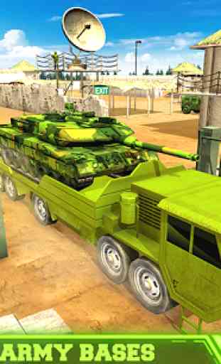 Trasporto merci dell'esercito simulatore crociera 2