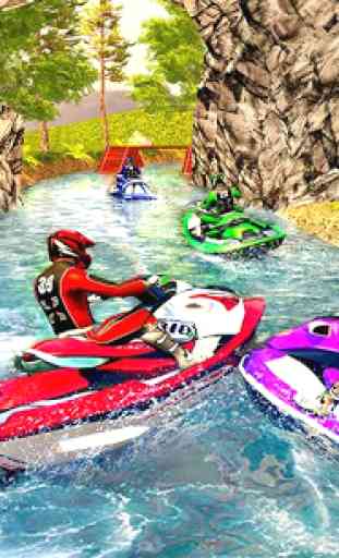 Water Jet Ski Boat Racing 3D 3