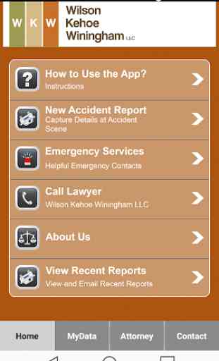 WKW Auto Accident App 2