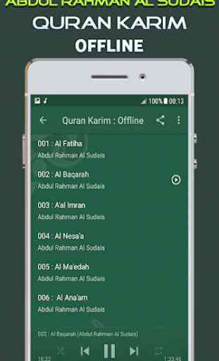 abdul rahman al sudais full quran in offline 2