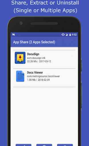 Apk Share App Send Bluetooth, Uninstaller 3