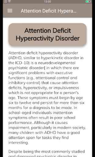 Attention Deficit Hyperactivity Disorder 2
