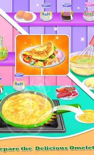 BreakFast Food Maker - Kitchen Cooking Mania Game 3