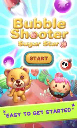 Bubble Shooter - Sugar Star 1