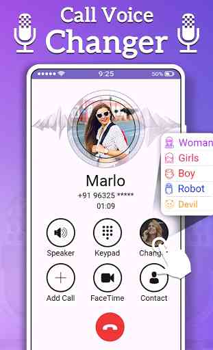 Call Voice Changer Male To Female 3