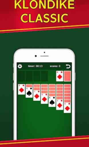 Classic Solitaire Klondike - No Ads! Totally Free! 1