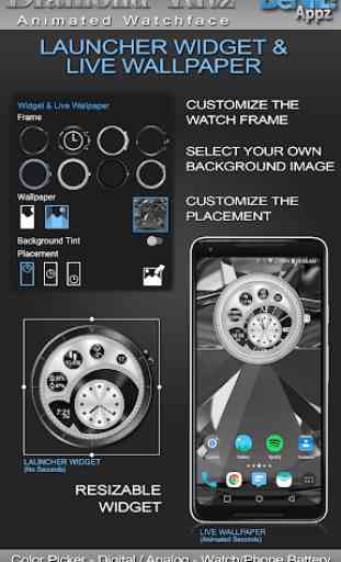 Diamond Ritz HD Watch Face Widget & Live Wallpaper 3
