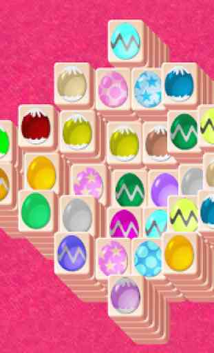 Easter Eggs Mahjong - Free Tower Mahjongg Game 2