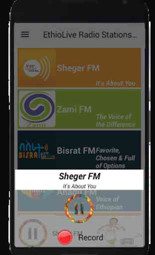 Ethio Live: (Ethiopian FM Radios All in one APP) 4