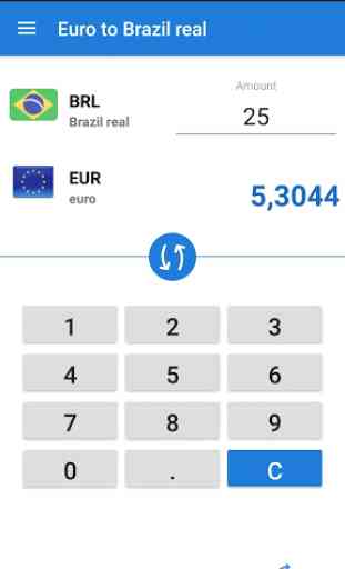 Euro a Real brasiliano / EUR a BRL 2