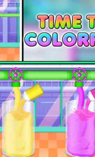 fabbrica di melma colorata: fai da te arcobaleno 3
