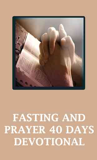 FASTING AND PRAYER 4