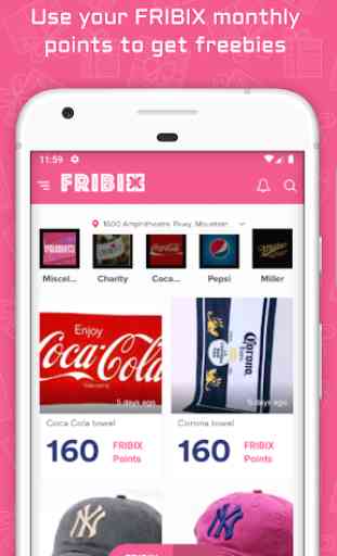 FRIBIX: get free things from your favourite brands 4