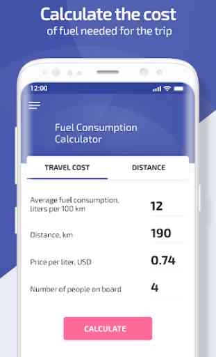 Fuel Consumption Calculator 1