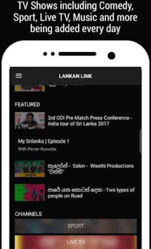 Lankan Link, Sri Lanka TV, Movies & Teledramas 3