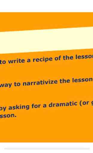 Lesson ideas for teaching and learning 2