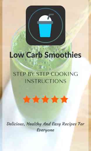 Low Carb Smoothies: Healthy Smoothie Recipes Free 1