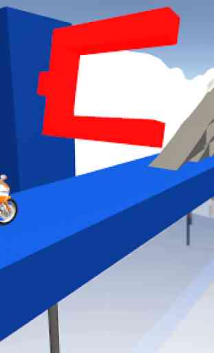 Modern Crazy Motor Bike Tricky Stunt Game 3