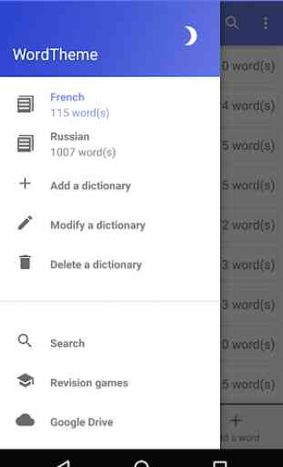 My personal dictionary - WordTheme 1