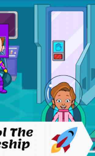 My Space Town Adventures - Universe Games for Kids 2